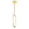 Cwi Lighting Celeste 1 Light Mini Pendant With Medallion Gold Finish 1212P8-1-169 - alternate 2